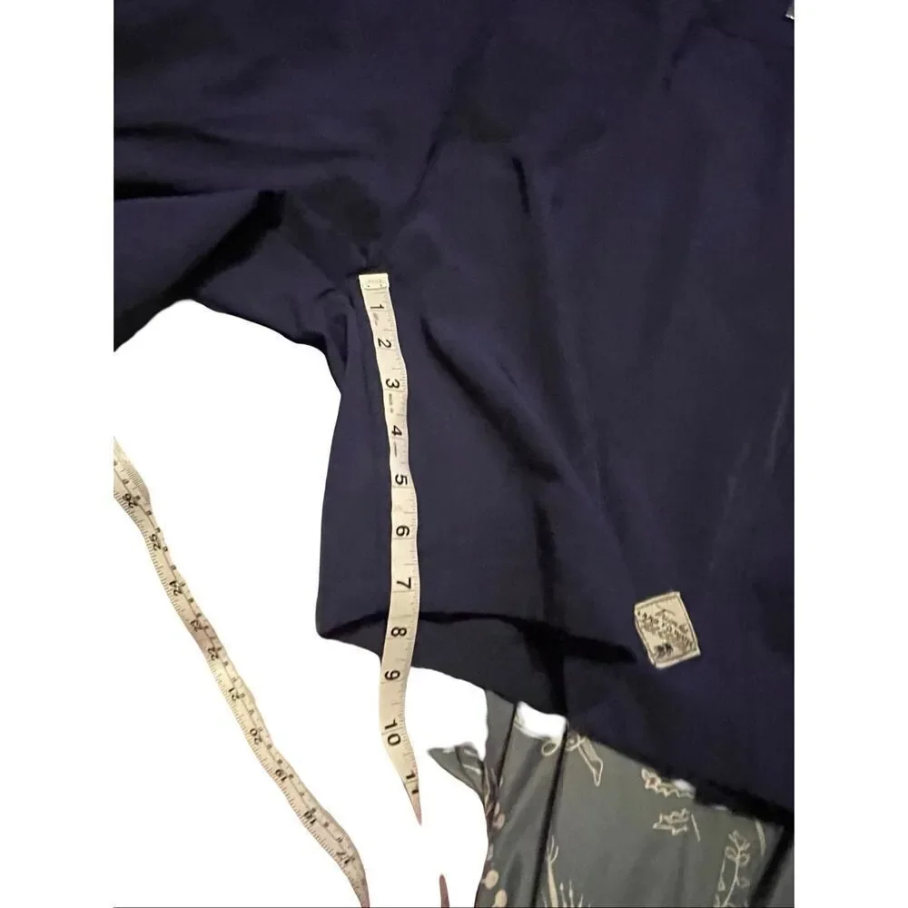 Trunks Land To Water Mens Navy Blue Stretch Classic Swim Board Shorts Size 38